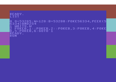 Simple but effective Commodore 64 BASIC coding