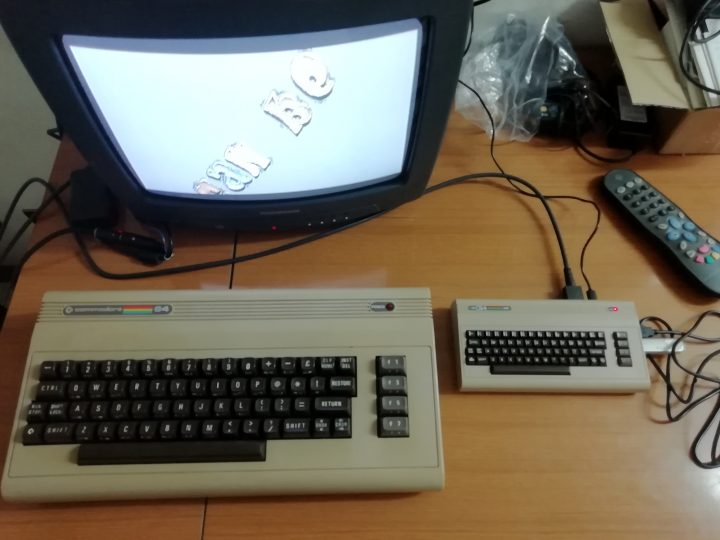 C64 mini and the real C64